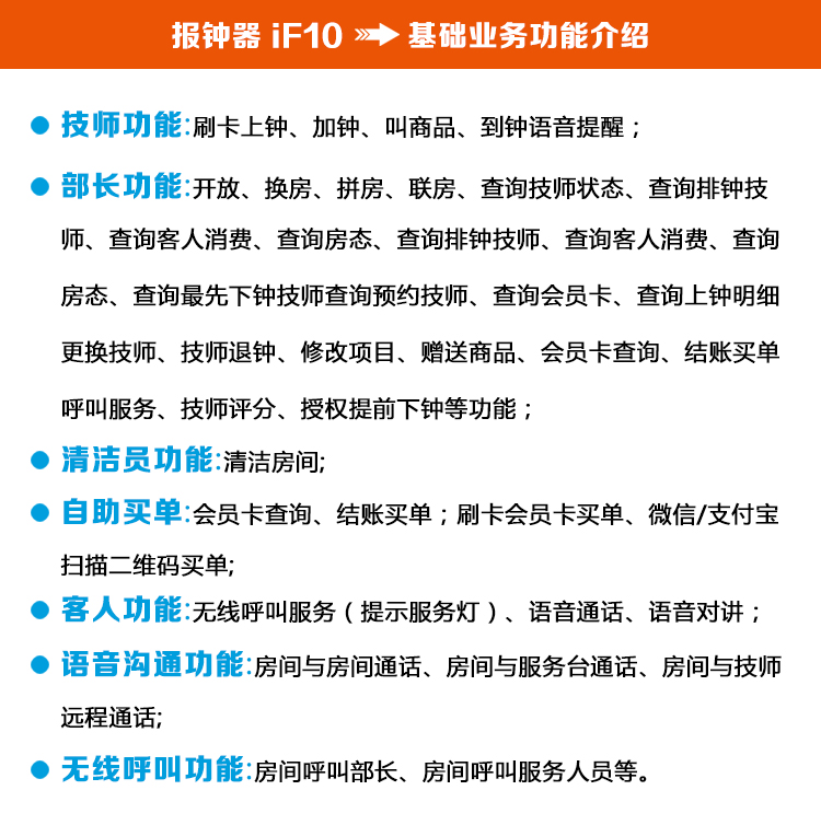 報鐘器 IF10功能說明 報鐘器 IF10功能說明